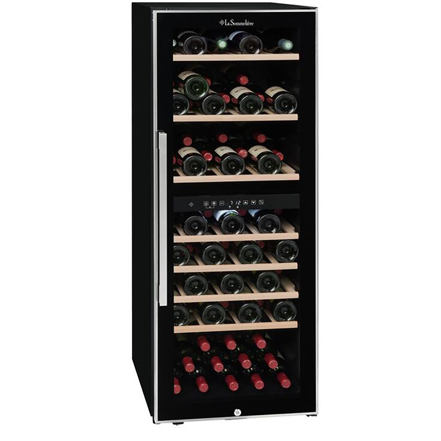 product image Sommeliere Wine Cellar Dual 75 Bottles H 145cm x W 55.5cm x D 58cm
