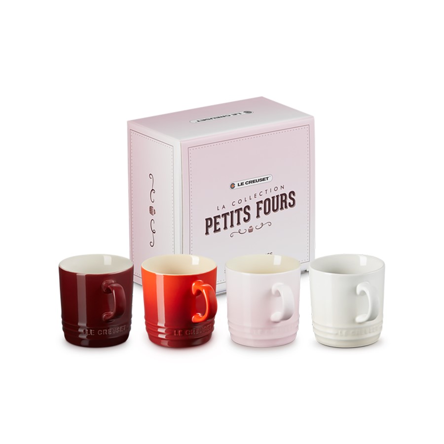 product image Le Creuset 4 Petits Capp. Mugs 200 ml 