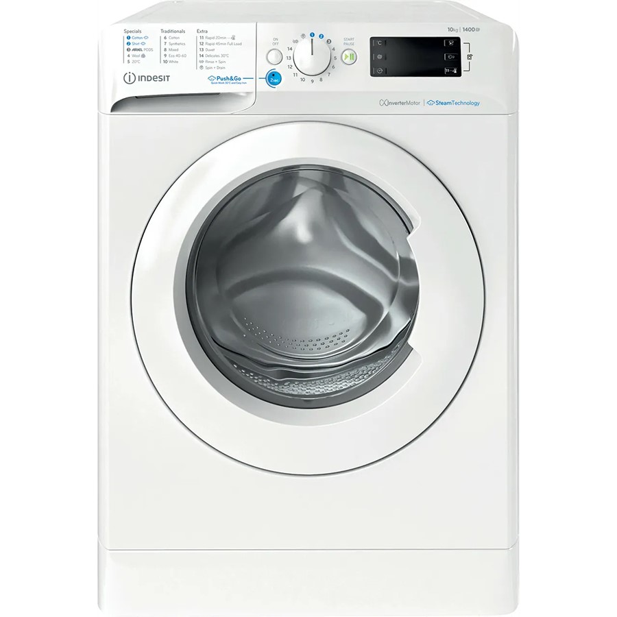 product image Indesit 10 Kg Washing Machine 1400rpm H 85cm x W 59.5cm x D 60.5cm