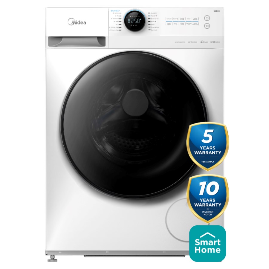 product image Midea Premium Washing Machine 8kg - A H 85.0 x W 59.5 x D 47.5cm
