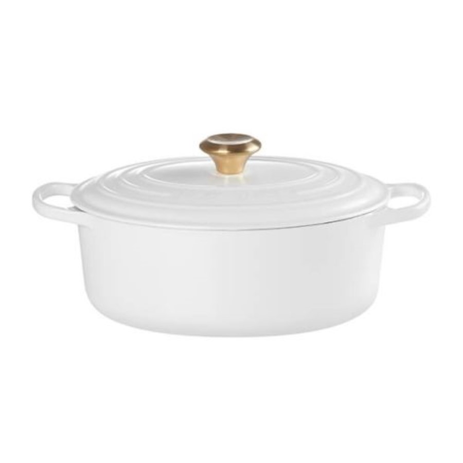 Le Creuset Shallow Casserole Wht 30 cm Image