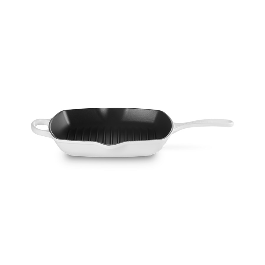Le Creuset Sq. Skillet Grill White 26cm Image
