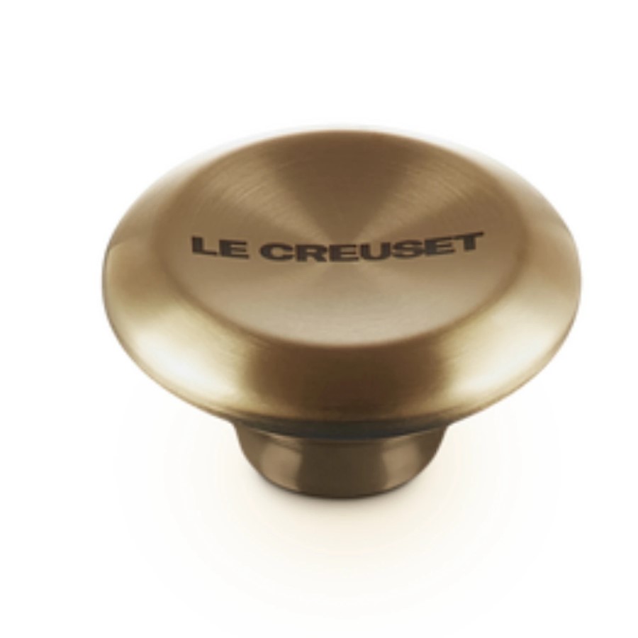 product image Le Creuset Light Gold Heart Knob 47 mm 