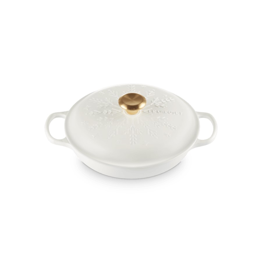 product image Le Creuset Snowflake Cass. White 26 cm 