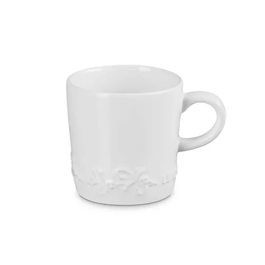 Le Creuset Holly Capp. Mug White 200 ml Image