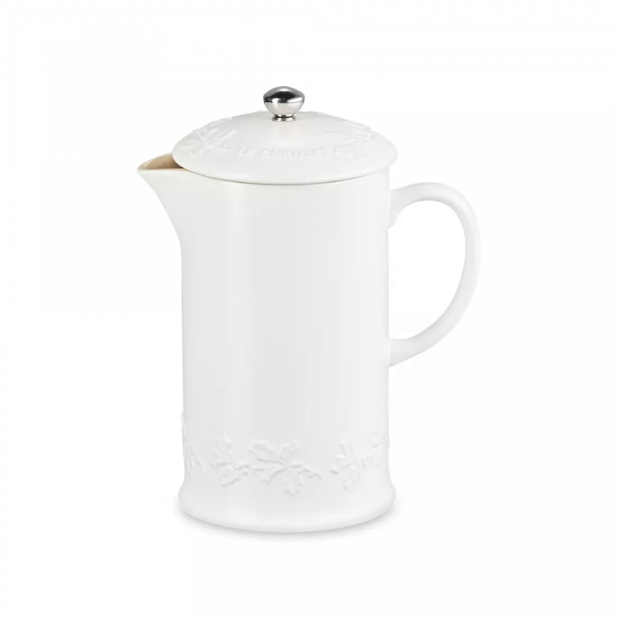 Le Creuset Coffee Pot & Press White 1L Image