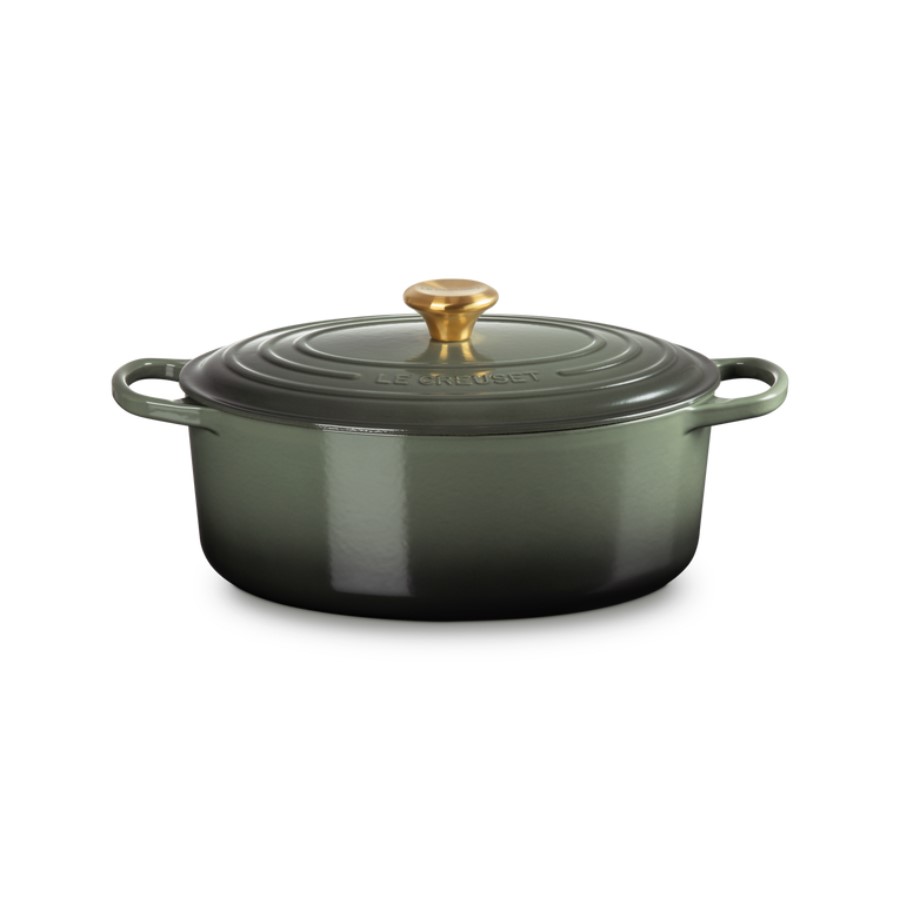 Le Creuset Oval Casserole Thyme 31 cm Image