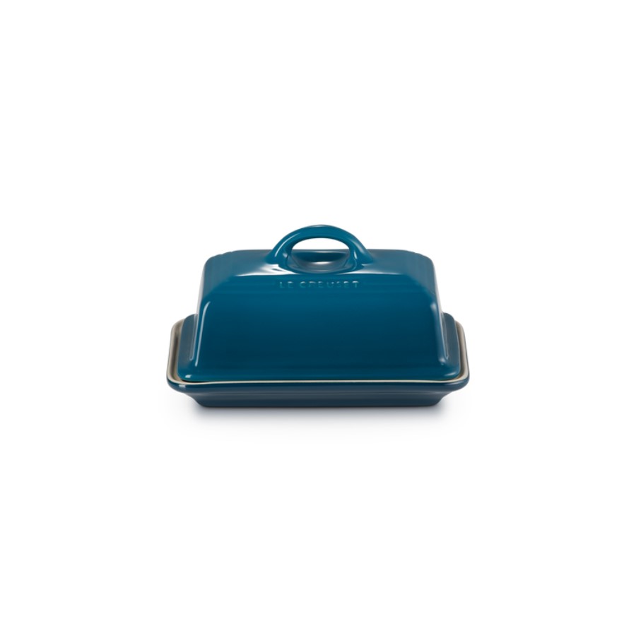 product image Le Creuset Butter Dish Deep Teal 17 cm 