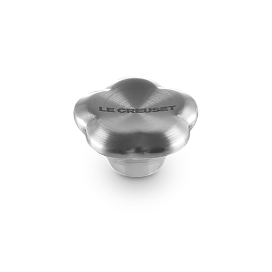 product image Le Creuset Sign Flower Knob S/Steel 45mm 