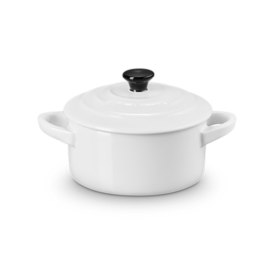 Le Creuset Rd. Mini Cocotte White 10 cm Image