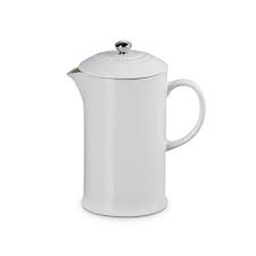 Le Creuset Coffee Pot & Press White 1L Image