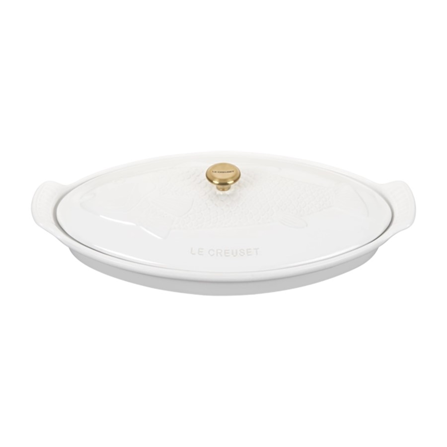 product image Le Creuset Heritage Fish Baker Wht 34cm 