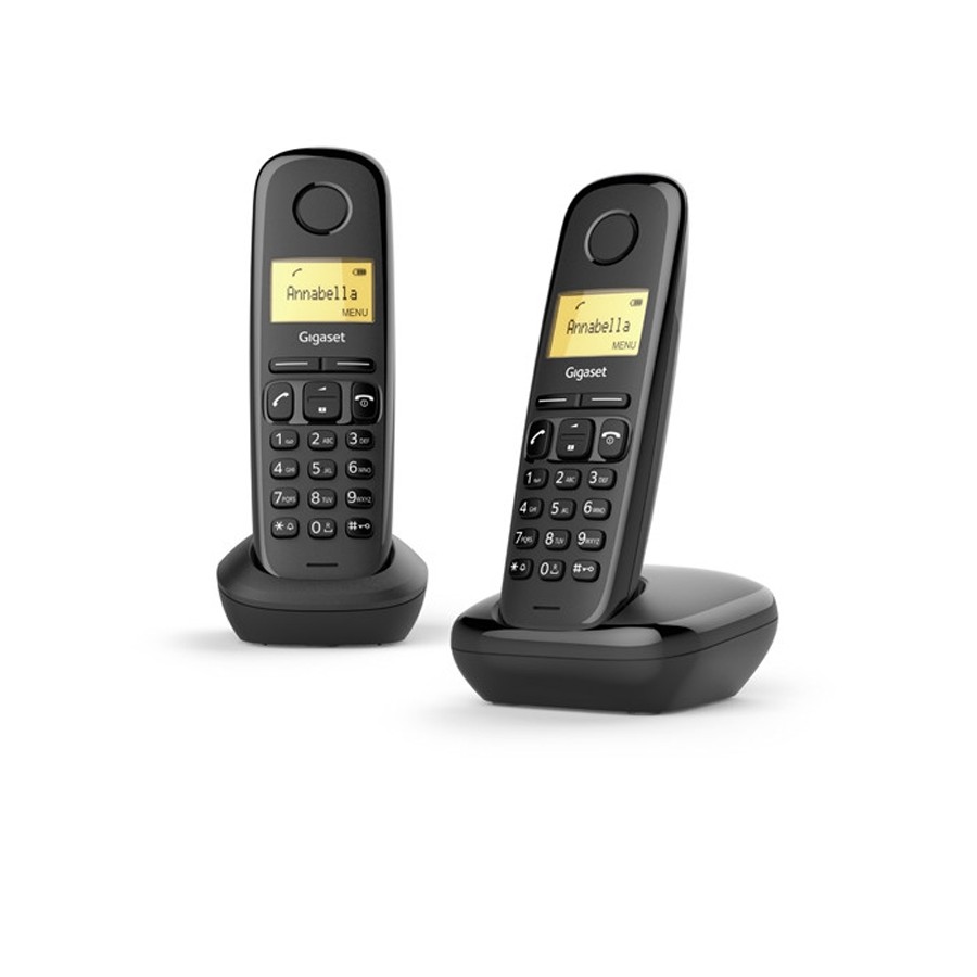 product image Gigaset Duo Black Telephone 
